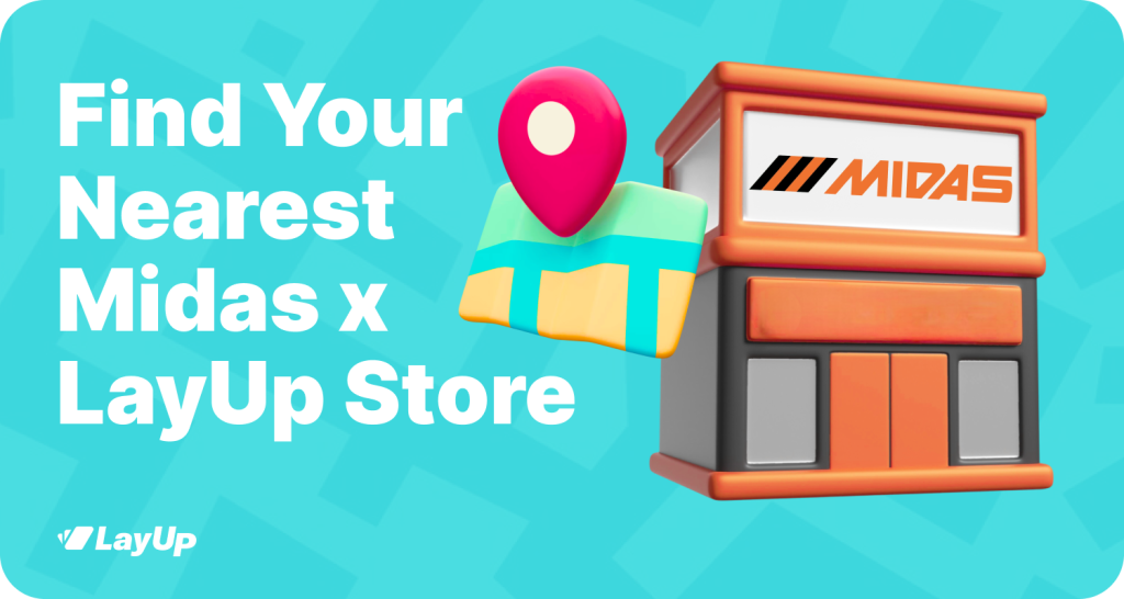 Find Your Nearest Midas x LayUp Store